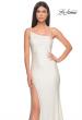 Picture of: Rhinestone One Shoulder Prom Dress with High Slit in White, Style: 31699, Detail Picture 1