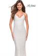 Picture of: Luxurious Soft Sequin Dress with V Neckline, Style: 30523, Detail Picture 3