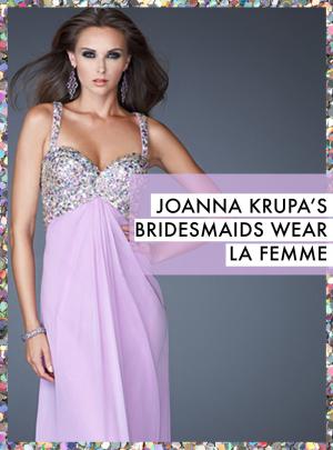 Joanna Krupa from Real Housewives Bridesmaids in La Femme