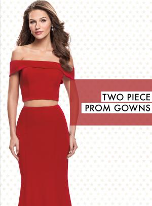Two Piece Prom Dresses La Femme Prom 2018