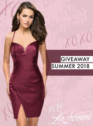 La Femme Summer Giveaway for Homecoming Dresses