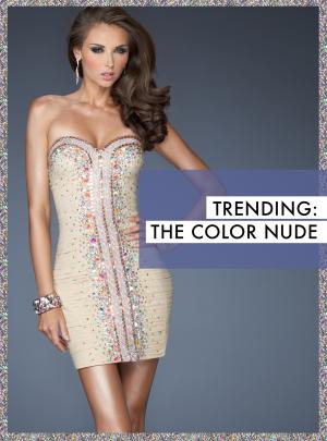 Trend Report on Nude Prom Dresses