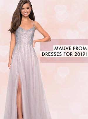 Mauve Prom Dresses for 2019 by La Femme