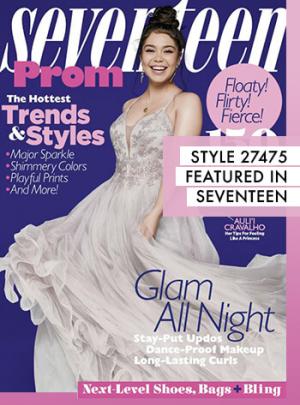 Prom Dress Featured on Seventeen Prom Cover