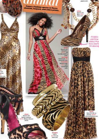 La Femme Style 15914 in Seventeen Magazine Prom 2011 Edition