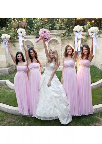 La Femme Style 15986 on Pandora Vanderpump-Sabo's Bridesmaids-Rod Foster Photography