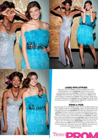 La Femme Style 15987 in Teen Prom Magazine 2011 Edition