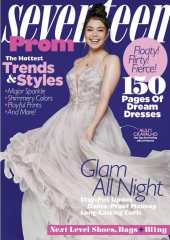 Picture of: Prom Dress on Seventeen Magazine Cover, Auli'i Cravalho, La Femme Dress